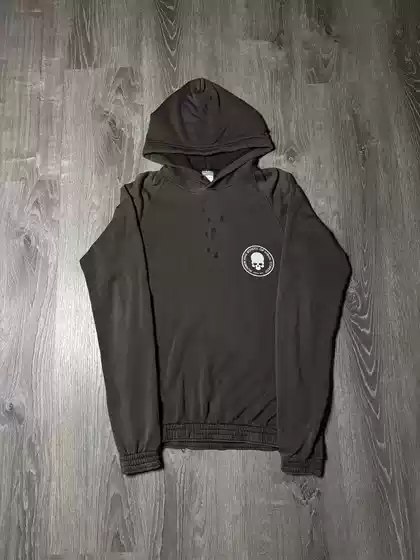 Independent Numbernine Style Ss01 School of Visual Comedy Skull Hoodie