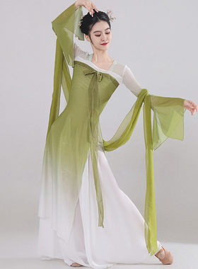 汉唐舞蹈服古风古典舞舞蹈服飘逸