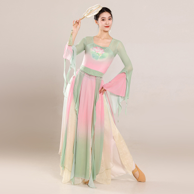 汉唐舞蹈演出服古典舞舞蹈服