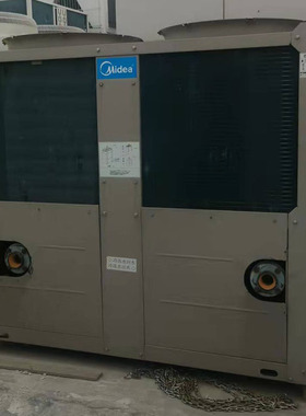 二手美的LSQWRF65M/AN1-H1中央空调65KW/130KW风冷热泵模块机主机