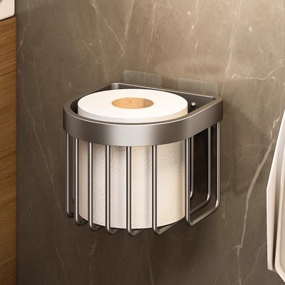 免打孔卫生间壁挂式纸巾架