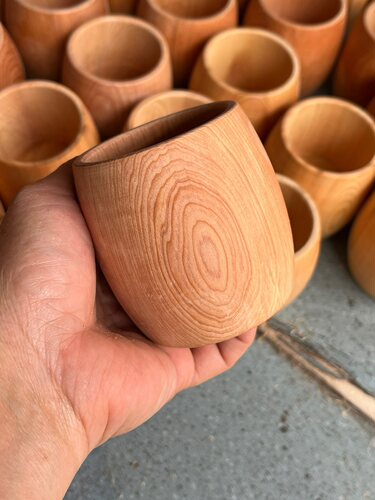 红豆杉茶杯水杯正品天然原木茶杯工艺礼品实木杯