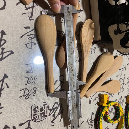 红豆杉无漆无蜡手工汤勺