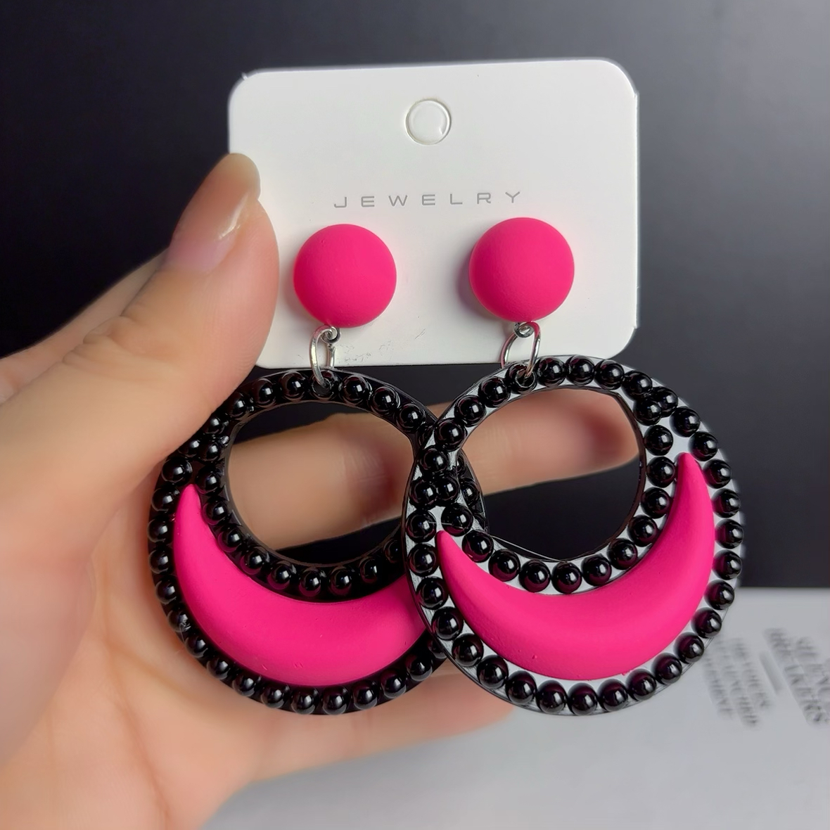 （无耳洞 不退不换）女2025新款爆款小众设计感高级气质个性耳饰