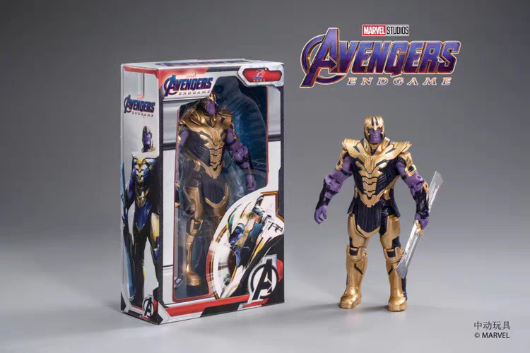 漫威正品保障中动玩具灭霸手办漫威电影《复仇者联盟4》男孩玩具
