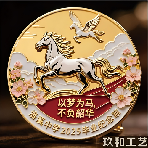 金属纪念徽章定做毕业聚会同学会纪念品成人礼胸章班徽校徽订制做