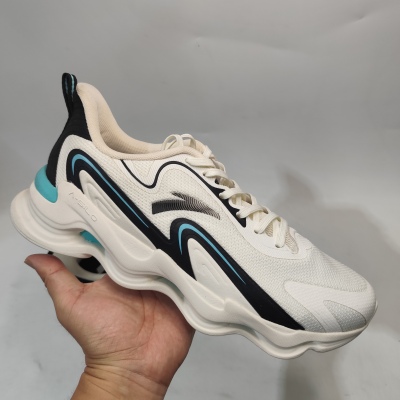 安踏能量环柔软柱科技男鞋跑步缓震防滑网布112215555秋季跑鞋