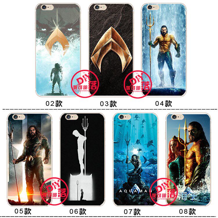 苹果8 7 13xr适用iPhoneXs Max壳手机海王XR亚瑟12玻璃软套11 Pro