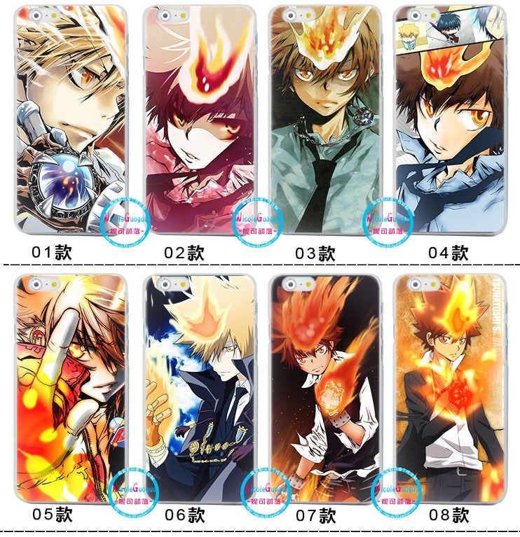 沢田纲吉XS MAX适用iphone8手机壳11 Pro家庭教师12 XR苹果7 13xr