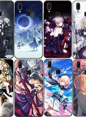 适用vivoy85壳手机y85a全包z1/z1i硅胶z3x软动漫fate贞德fgo吾王