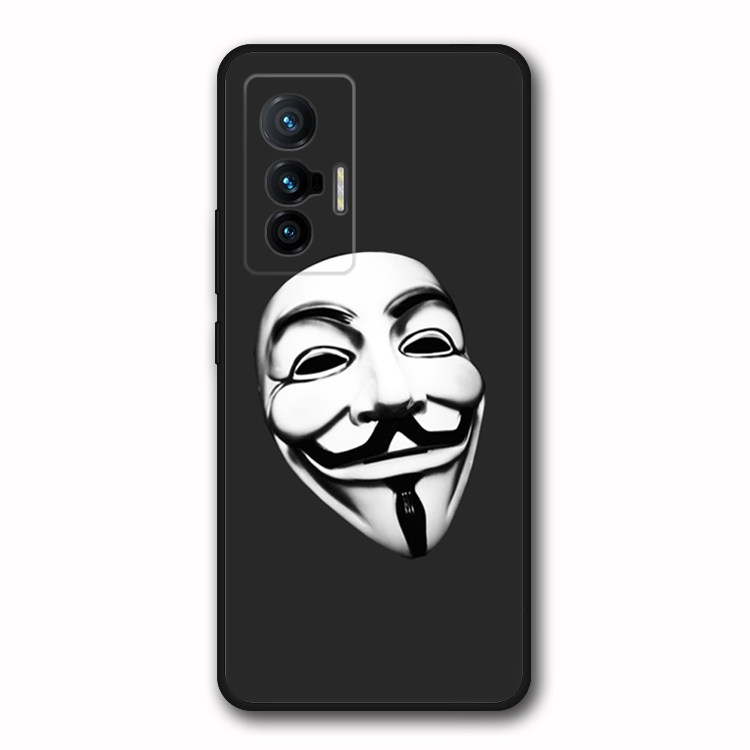 适用vivoX70/x60/x70pro+/s10pro/s9e个性V脸男面具男款潮手机壳