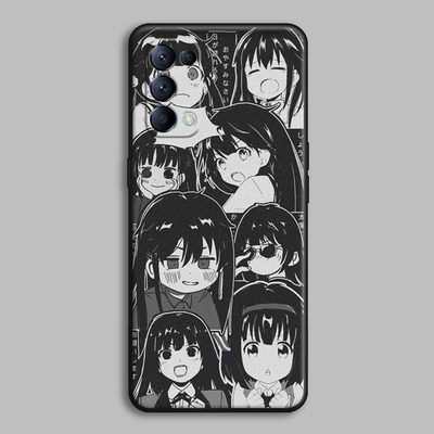 适用OPPOReno5/4se/3Pro/2z/k7x/K1软漫画少女日系日漫潮流手机壳