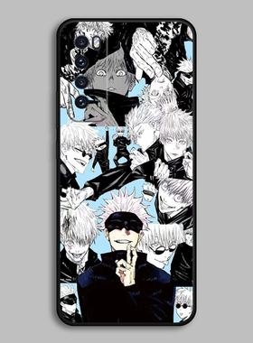 适用华为nova7/86se/5i/5z/5pro/4e32软咒术回战漫画五条悟手机壳