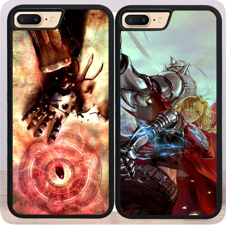 钢之炼金术师iphoneX手机壳玻璃SE保护套6plus适用XS钢炼7/8plus