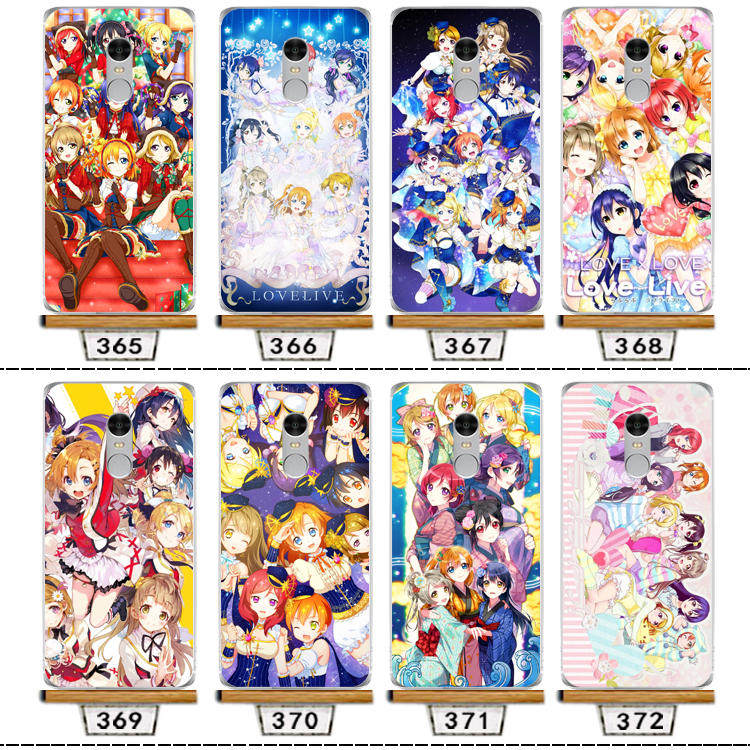 lo适用于velive学园偶像祭红米5plus手机壳note8pro5A玻璃壳k20k3