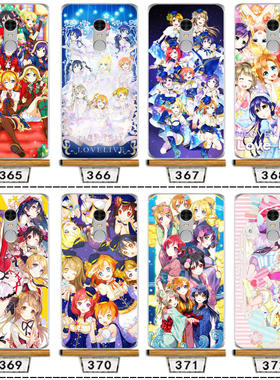 lo适用于velive学园偶像祭红米5plus手机壳note8pro5A玻璃壳k20k3