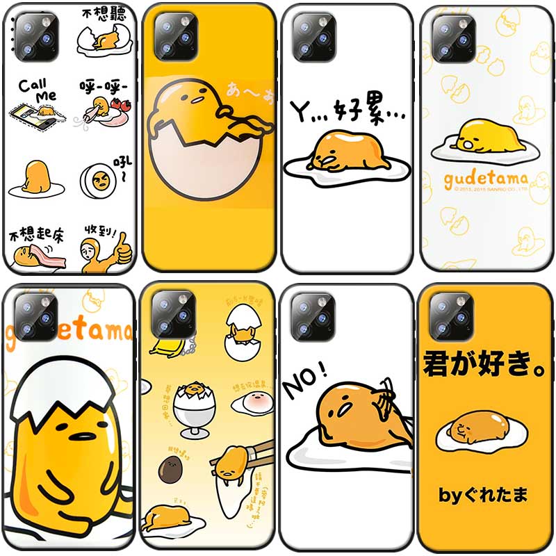 适用x手机壳定制xr全包iPhoneXS硅胶软xsmax卡通蛋黄哥懒蛋蛋