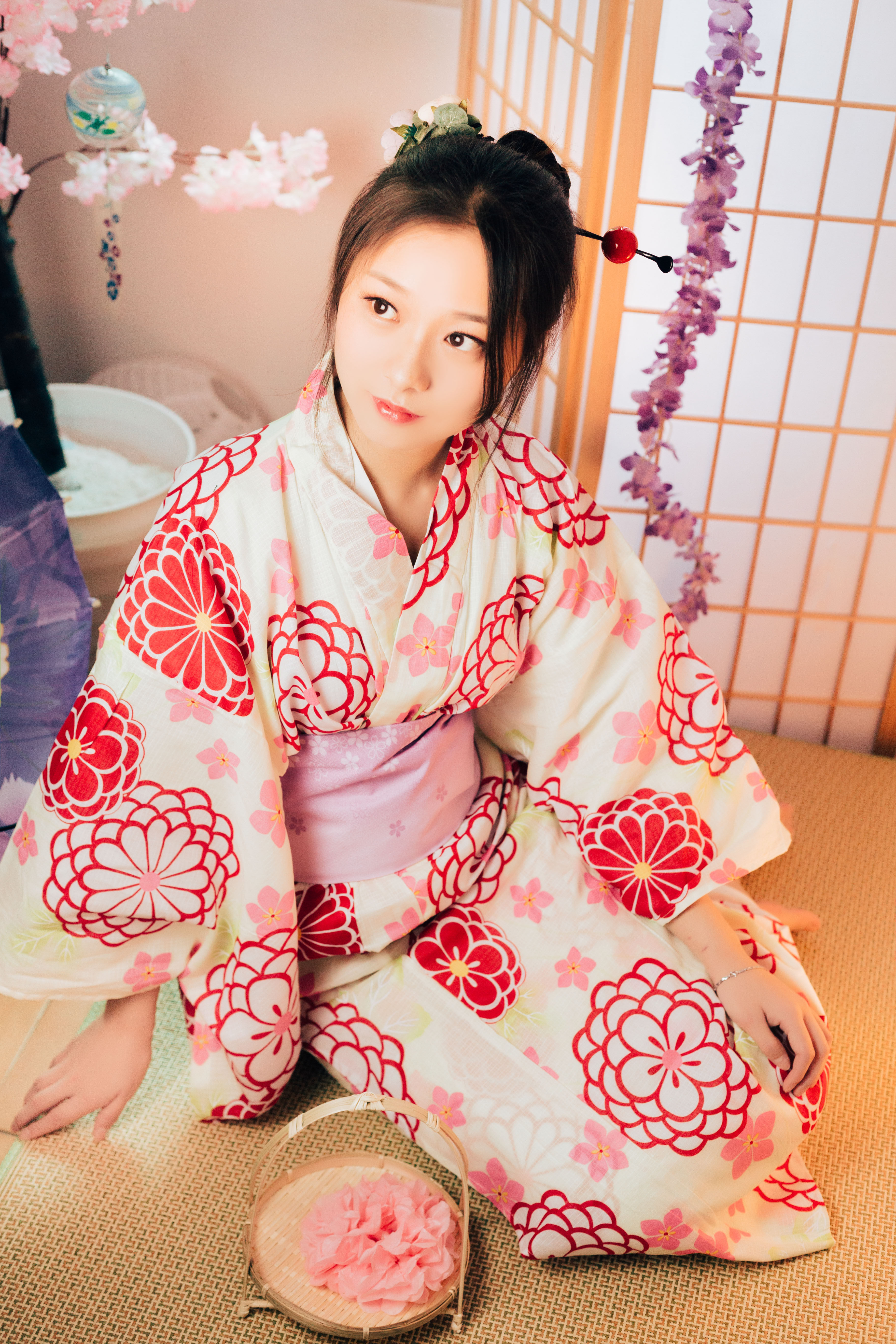 【出租】丸菊 白色浴衣 和服 日本 夏季 夏日祭 cos 抖音|msdalam kategori adat peribadi/Design Services/DIY, beg pakaian adat, Pakaian adat, pakaian animasi/pakaian seragam cosplay - dari Buy2taobao.com untuk memberikan perkhidmatan ejen Taobao profesional membeli