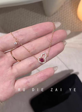 金葫芦项链女轻奢小众高级感复古