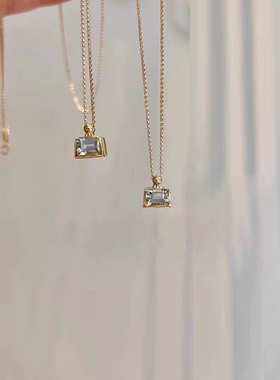 香水瓶项链女轻奢小众设计高级感