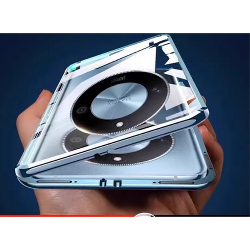 mate60手机壳镜头膜全包金属边框