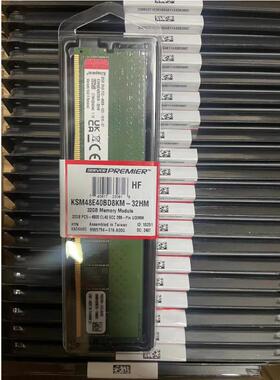 金士顿 KSM56E40BD8K 16G/32G内存DDR5 4800 5600纯ECC W680全新
