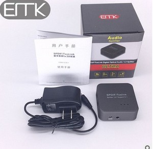 光纤分配器1分3SPDIF Toslink一进三出数字音频一分三分配器1进3