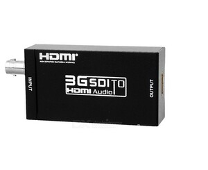 SDI转HDMI转换器 高清SD/3G/HD-SDI转hdmi/视频转换器1080P AY-31