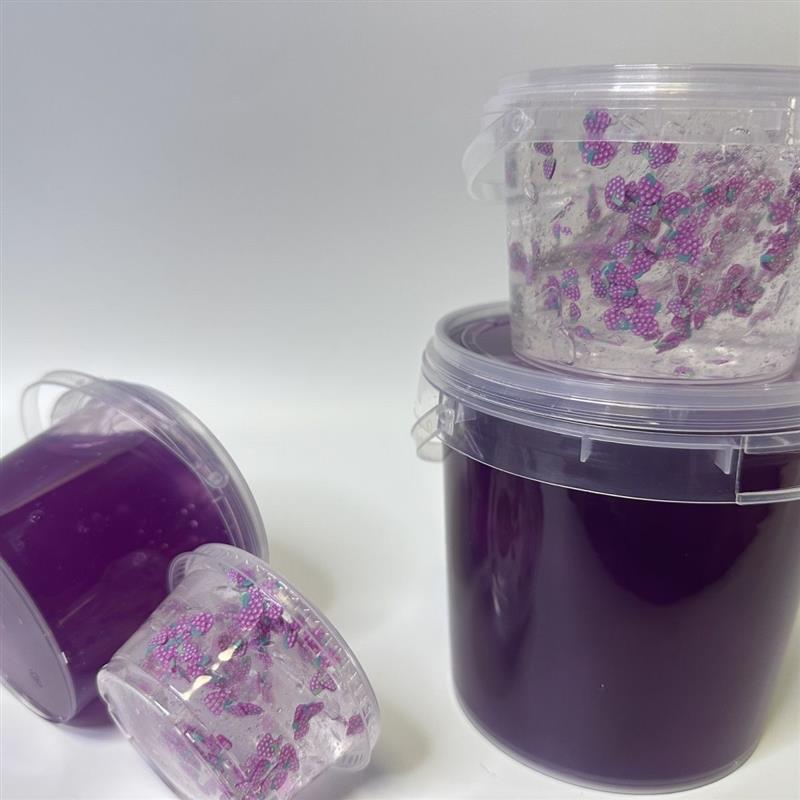 葡萄麻薯小套盒几种玩法史莱姆起泡胶假水抱抱奶不粘手可盖泡网红