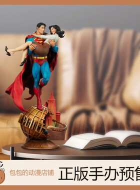 Sideshow 超人和露易丝 DC漫画 雕像手办【】