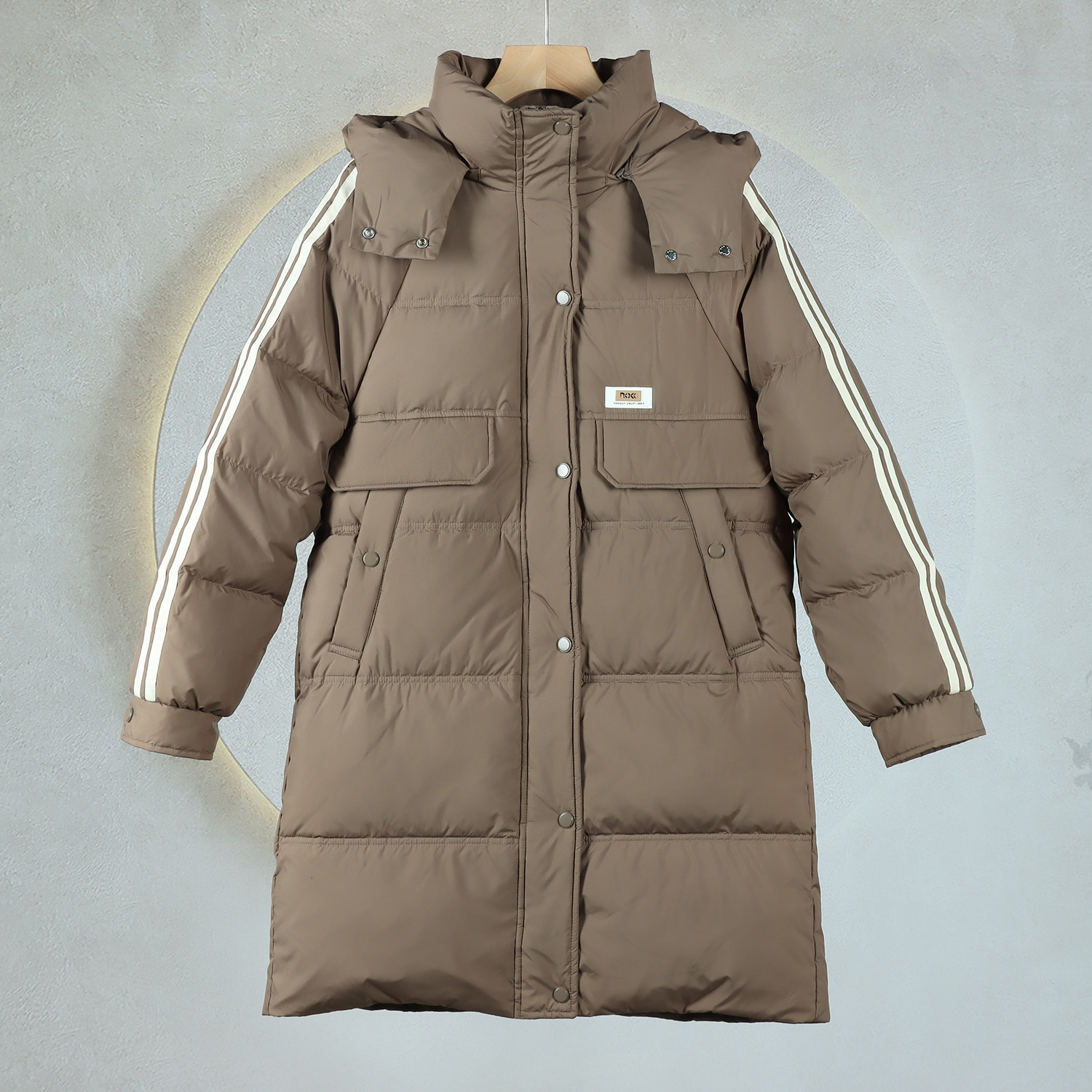 548冬季新款时尚可拆卸连帽加厚休闲显瘦中长款白鸭绒羽绒外套,女装/女士精品,羽绒服,淘宝优惠券,粉丝福利购,淘宝优惠卷