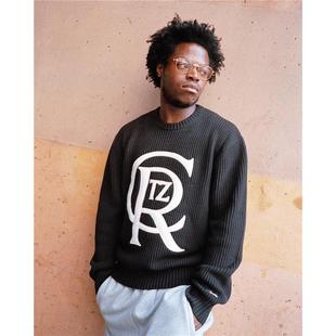 Corteiz长袖毛衣欧美恶魔岛UKDRIPDRILL嘻哈说唱休闲时尚保暖