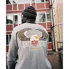 Corteiz Long-Sleeved Sweatshirt Is Breathable, the Same Style as European and American Stars, Ukdripdrill Sports and Leisure Hip-Hop Street Style