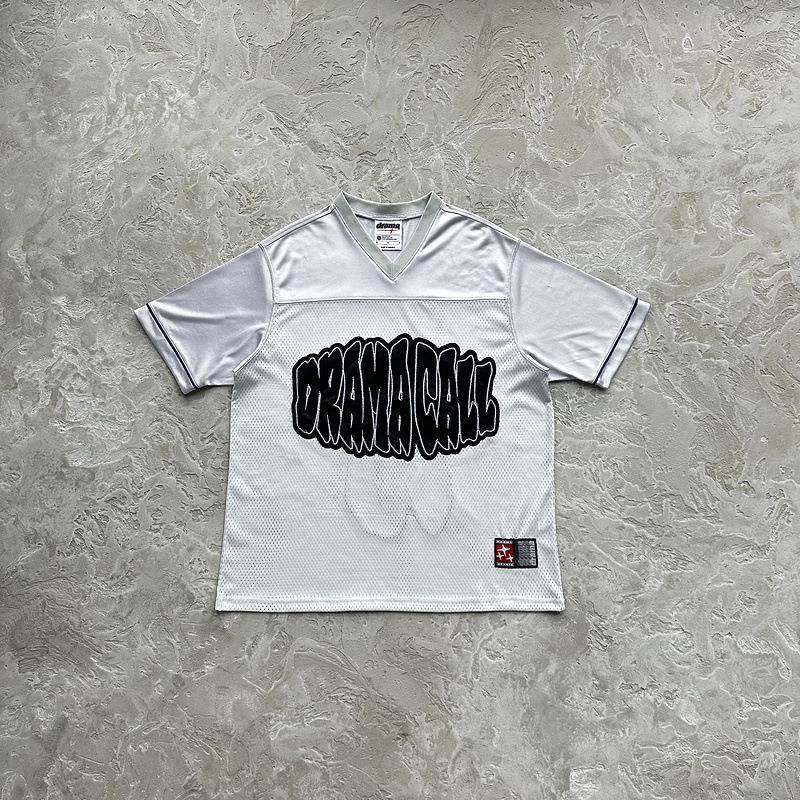 Drama Call Football夏季球衣短袖运动透气欧美嘻哈街头,男装,T恤,淘宝优惠券,粉丝福利购,淘宝优惠卷