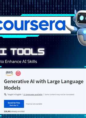 Generative AI Large Language Models大语言模型LLMs coursera