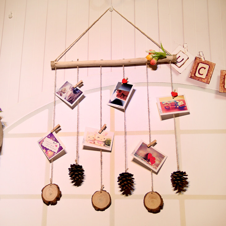 幼兒園牆壁挂飾裝飾原生態照片夾兒童臥室牆壁裝飾挂件簡約懸挂在類目 家居飾品, 壁飾中 - 來自Buy2taobao.com提供專業的淘寶代購服務