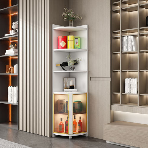 转角柜墙角柜三角拐角置物架