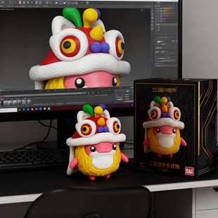 十五全运会三国醒师喜洋洋乐融融大湾鸡挂件全运会周边吉祥物周边