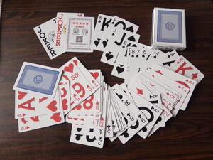 5副 包邮全国佰客隆定制大字体老头老太老年人扑克牌 适合远视