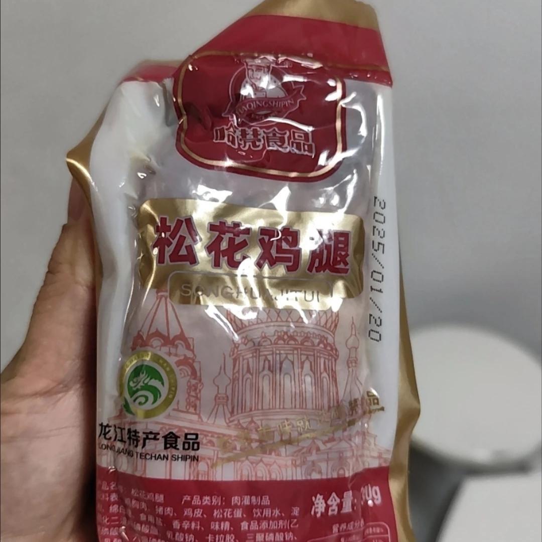 正肠宗东北特产RIY松花鸡腿皮蛋食肠火腿肠香哈松尔滨花鸡腿即下