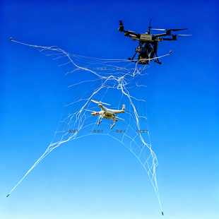 无人机载专用网纯手工编织长正方形反低空无人机飞行器拦截安全网