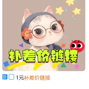 一个差多少拍多少 补差价链接专拍1元