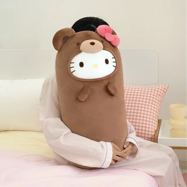 韩国正版三丽鸥Kitty毛绒抱枕