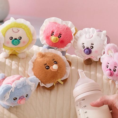 【现货】BT21奶嘴系列玩偶挂件