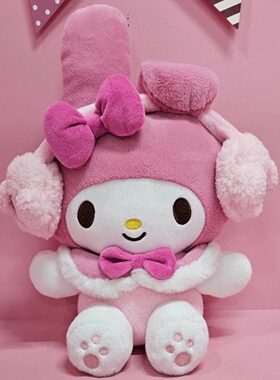 韩国正版三丽鸥耳罩Kitty玩偶