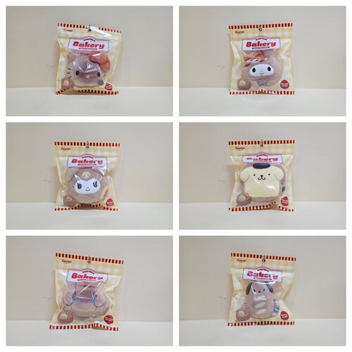 韩国正版三丽鸥面包kitty挂件