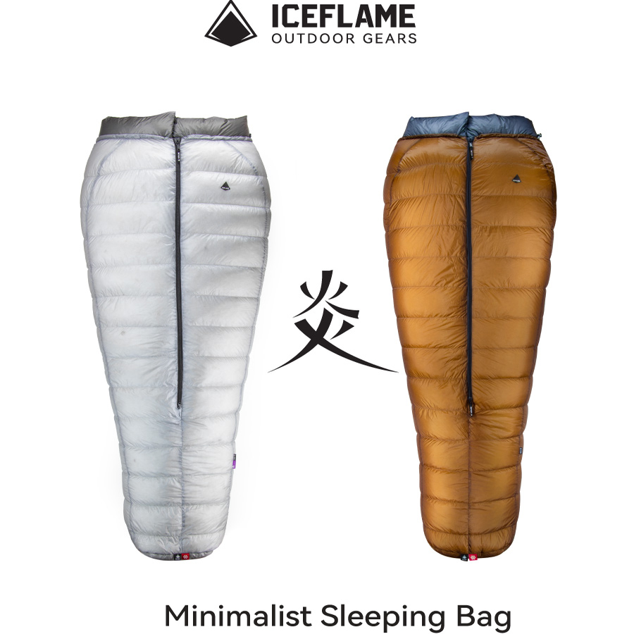 冰焰无帽900fp超轻鹅绒羽绒睡袋