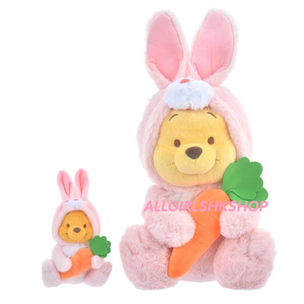 2023年日本迪士尼兔年生肖維尼跳跳虎皮杰屹耳小荳毛绒公仔挂件