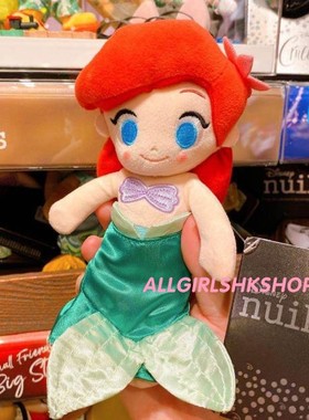 香港迪士尼美人魚愛麗絲白雪公主貝兒慕安娜蒂安娜NuiMos 骨架公