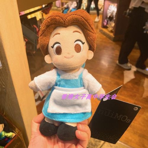 香港迪士尼貝兒新款米妮小仙女nuiMos骨架公仔